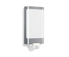 Steinel luminaire extérieur L 240 LED inox - applique murale LED - détecteur de mouvement 180° - portée 10m - puissance 7 -5W