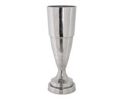 EUROCINSA Réf. 26342 Vase descalier en Aluminium nickelé 23 cm