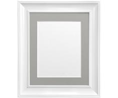 FRAMES BY POST Cadre Photo Vintage Scandi, Silver, A4 Image Size 10 x 6 inch