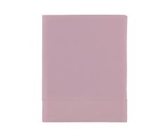 Essix - Housse de couette Royal Line Percale de Coton Rose poudre 220 x 240 cm
