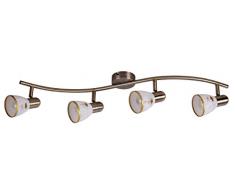 Rabalux 6356 type Flower, Spot Spot 4 lumières marron