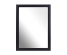 Inov8Â 10Â x 20,3Â cm Traditionnel de Fabrication Britannique Miroir, Verre Bois Dense, Scoop Silver, A4
