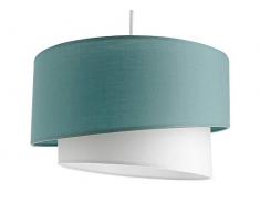 Metropolight ISU3771012 Suspension, Tissu, 60 W, Bleu/Blanc