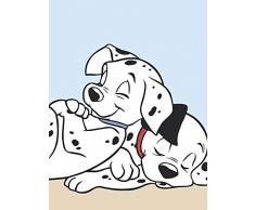 Komar WB004-30x40 Poster dart, 101 Dalmatiner Cuddle, 30cm x 40cm