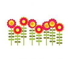 Wallcandy Arts Stickers muraux Happy Flowers et murals