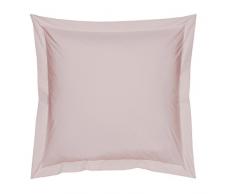Blanc des Vosges Uni Percale Taie Coton PÃ©tale 65 x 65 cm
