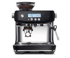 SAGE SES878 the Barista Pro, Machine à Expresso avec Broyeur, Temps de chauffage de 3 secondes, Noir Mat