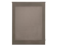 Blindecor Ara Store Enrouleur Translucide Uni, Marron, 80X175 cm