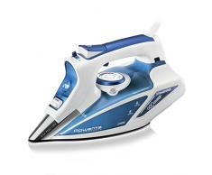 Rowenta DW9220D1 Fer à Repasser Vapeur Steam Force Effet Pressing jusquâà 200g/min Pompe Vapeur Ãlectronique Contrôle Automatique 2750W Blanc et Bleu