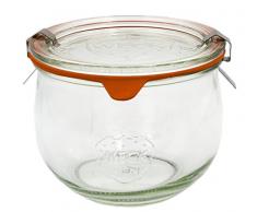 WECK Bocal, 580 ml, Lot de 6