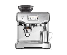SAGE SES880 the Barista Touch, Machine Ã Expresso avec Broyeur et Ã©cran tactile, Acier inoxydable brossÃ©