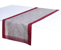 Vent du Sud CHTLPVERIP Verdi Chemin de Table Lin Imperial 47 x 150 cm