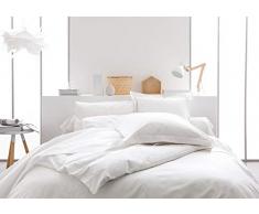 Today Parure de Couette, Polyester, FoncÃ©/Gris Clair, 140 x 200 cm