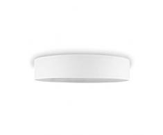 Smartwares IDE-60043 Plafonnier, Tissu, Blanc, Ã 50 cm