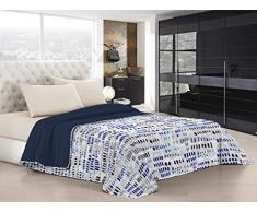 Italian Bed Linen Couette dâÃ©tÃ© Â«Â FantasyÂ Â», Microfibre, punti e linee, 2 Places