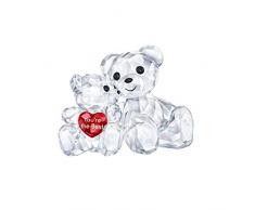 Swarovski Kris Ours - You are The Best Figurine Cristal Multicolore Clair 3,3 x 4,9 x 2,9 cm