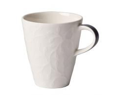 Villeroy & Boch CaffÃ¨ Club Floral Touch of Smoke Tasse Ã cafÃ©, 200 ml, Porcelaine Premium, Blanc/Gris
