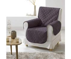 Douceur dIntÃ©rieur 1605235 ProtÃ¨ge fauteuil matelassÃ© gris 165 x 179 cm