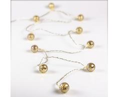 SnowEra DÃ©coration de table antique boule de lumiÃ¨re chaÃ®ne, Plastique, Sn-2291, 22.4028 x 8.2042 x 3.81 cm