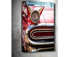 Bonamaison Peinture sur toile, multicolore, 70 x 100 cm - Conçu et fabriqué en Turquie