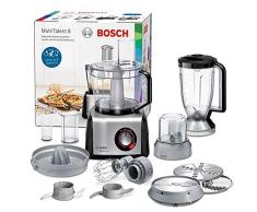 Bosch MultiTalent 8 MC812M844 – Robot de cuisine polyvalent avec plus de 50 fonctions – 1250 W – Grande capacité de 3,9 L – Couleur : Noir