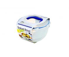 Lock&Lock 2059120 Bol PP Classic avec poignÃ©e et Le Tamis 4,0l, Plastique, Transparent