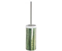 RIDDER 2111405 Brosse de Toilette, céramique, Vert, env. 8,5 x 8,5 x 38,5 cm