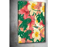 Bonamaison Peinture sur toile, multicolore, 30 x 40 cm - ConÃ§u et fabriquÃ© en Turquie