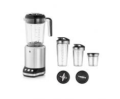 WMF Kult X Mixeur multi-fonctions, 1,2Â l, 900Â W, Pulse avec multiples accessoires, Cromargan/Argent