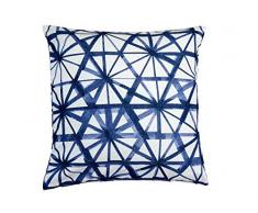 Rioma Coussin avec Rembourrage intÃ©rieur extÃ©rieur Kamui Bleu 50 x 50 cm
