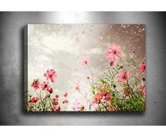 Bonamaison Peinture sur toile, multicolore, 50 x 70 cm - Conçu et fabriqué en Turquie