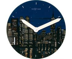 NeXtime 8819 New York Horloge Verre Multicolore