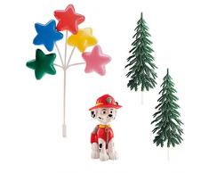 Pat Patrouille 302048 Kit de Figurine dÃ©coration pour GÃ¢teau, Plastique, Bleu, 3 x 5 x 9 cm