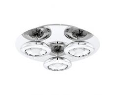 Eglo plafonnier LED tarugo/3, chrome Diamètre 350, 93495 E