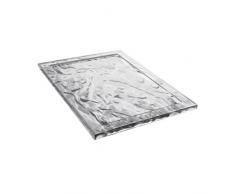 Kartell Plateau Dune Large, Plastique, Transparent, 38x55x3 cm