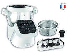 MOULINEX COMPANION XL Robot Cuiseur Multifonction Bol 4.5L 12 programmes automatiques Soupes Viande Gaspacho Risotto Robot de Cuisine Batteur Mélangeur Hachoir Pétrin Cuisson Vapeur 1550W HF80CB10