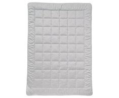 Billerbeck Couette en fibres E21 King – Nombreuses Tailles et variantes, Weiß, 155x220 cm