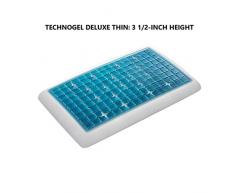 Technogel Oreiller Microfibre Blanc 66 x 40 x 9 cm