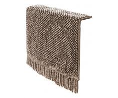 De Witte Lietaer 180672 popple Tapis de Bain Coton Marron 50 x 80 cm