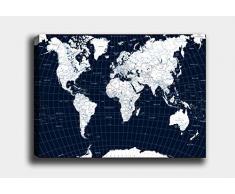 Bonamaison Peinture sur toile, multicolore, 30 x 40 cm - ConÃ§u et fabriquÃ© en Turquie