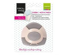 Vaessen Creative 2137-030 Perforatrice pour Coins et Encoches pour la CrÃ©ation de Cartes, Enveloppes et Autres Projets CrÃ©atifs