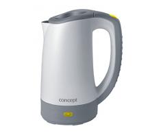 CONCEPT électroménager RK7010 BOUILLOIRE DE VOYAG, 0,4 LITRE + 2 TASSES, 110 â 240 V, PLASTIQUE, TENSION VARIABLE