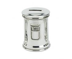 Edwin Flasque & Co Enfants Boîte de Toile Design Tirelire, en étain