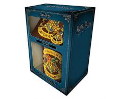 Harry Potter Coffret cadeau - Mug, Coaster, Porte-clef, Multicolor