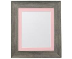 FRAMES BY POST Hygge Bear Creek Affiche de Photo Cadre, Plastique, Wolf Grey, 40 x 40 Image Size 30 x 30 cm