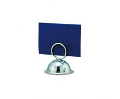 Garcia de Pou Support de Table Ronde, en Acier Inoxydable, Argent, 30Â x 30Â x 30Â cm