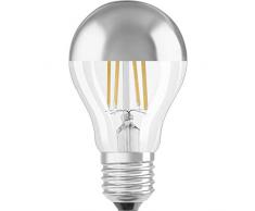 Osram Star+ Ampoule LED Ã Filament | Culot E27 | Forme Standard Ã Calotte ArgentÃ©e | Blanc Chaud 2700K | 7W (Ã©quivalent 51W)