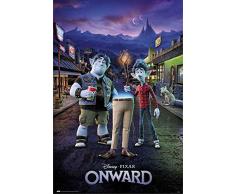 Grupo Erik GPE5437 Poster, Pixar en Avant-Onward, 61 x 91,5 cm