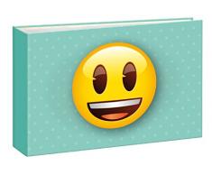 Innova Q4007993 Mini Album 36 Photos, Carton, Papier, Plastique, Vert/Jaune/Marron/Blanc/Orange, 17 x 12 x 2 cm