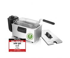 Emerio DF-120482 Friteuse à Huile 2000 W 3 L Acier Inoxydable Gris